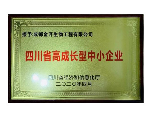 四川省高成長型企業